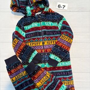 Marks & Spencer Kids Hogwarts Striped one piece size 6-7